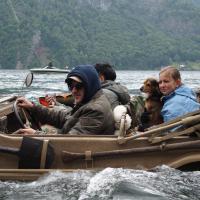 Plavání vodníků Traunsee