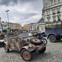 Propagační jízda vojenské historické techniky Cihelna Propagační jízda vojenské historické techniky Cihelna