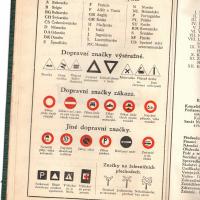 Jaké dopravní značky se používaly na našem území v roce 1938